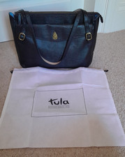 Pre-owned Designer Tula Black Handbag, 100% Leather