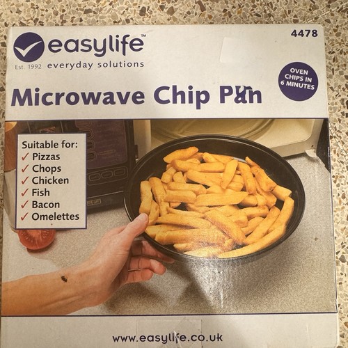 Microwave chip pan cook chips - cook,