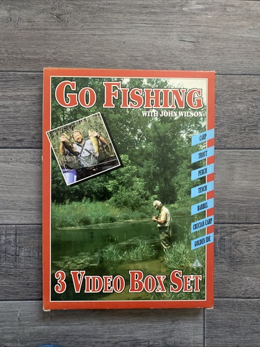 Fishing vhs tape set - go, 3