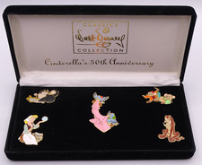 WDCC Cinderella 50th Anniversary Pin Set - Walt Disney Classics Collection 🌸