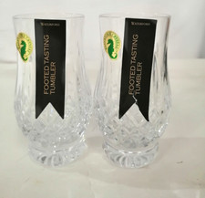 Waterford Crystal Pair of Footed Tasting Tumbler