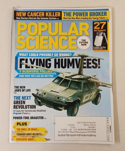 Popular science magazine - science,