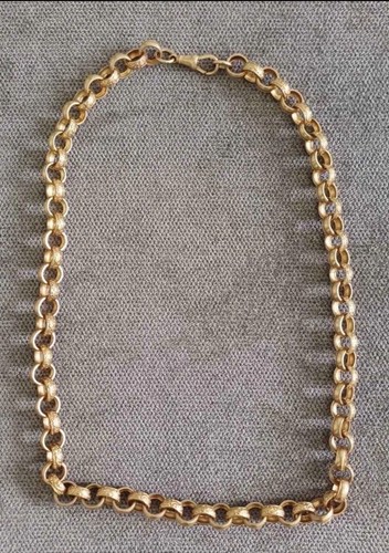 Gold solid belcher - gold,