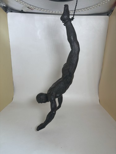 Modern bronze effect hanging - bronze,