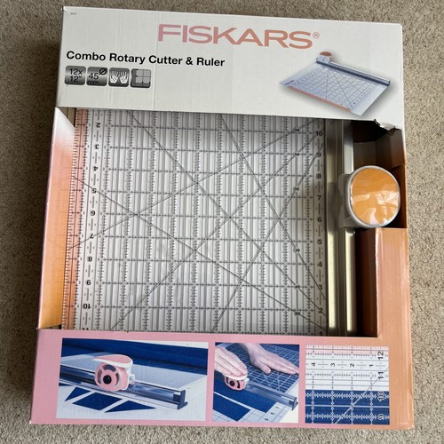 Fiskars rotary cutter - cutter, ruler