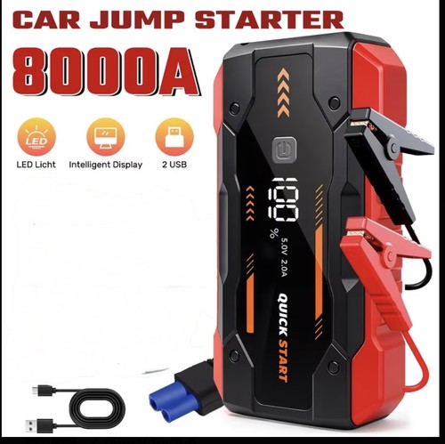 Heavy duty car jump starter - heavy,
