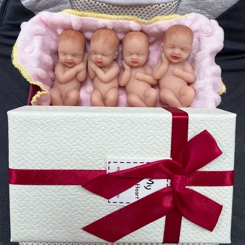 3inch mini 4pcs reborn - 4pcs,