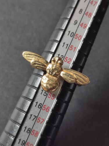 Danon gold plated - gold, bee