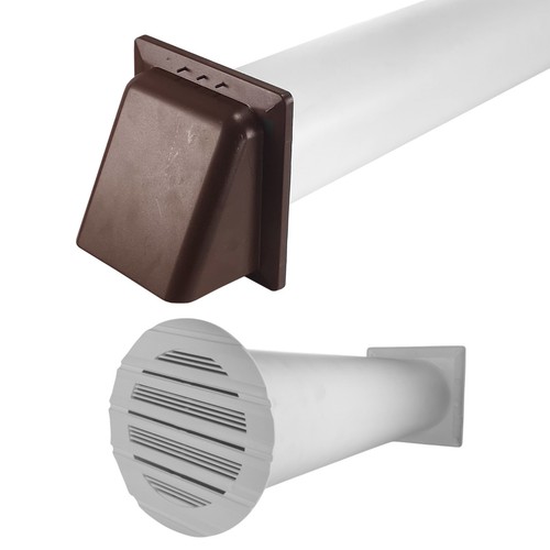 Through wall ventilation kit - through,