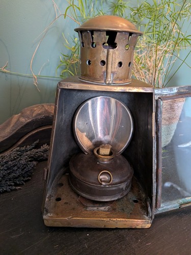 Vintage maritime brass - vintage, oil