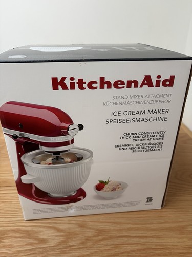 Kitchenaid ice cream maker - cream,