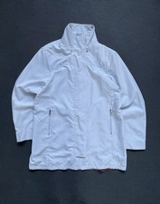 White Prada Sport Goretex Long Jacket | Size: S
