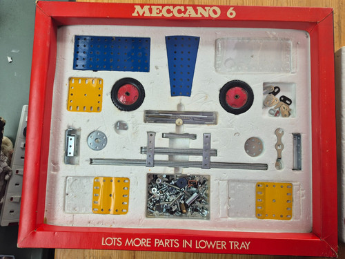 Meccano construction set model - meccano,