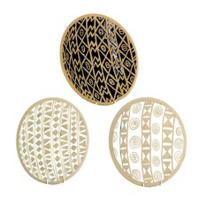 Set of 3 Large Round Wall