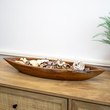 Teak Root Boat Bowl 60cm