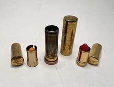 1940s Tangee Signed Lipstick Tubes Brass Vintage (3) “As Is” Movie Prop
