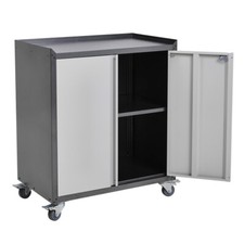 Wheeled Metal 2 Door Office