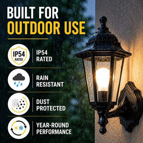 Led black rustproof - led,