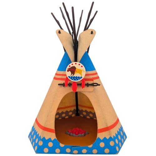 Playmobil tent tipi - white, blue