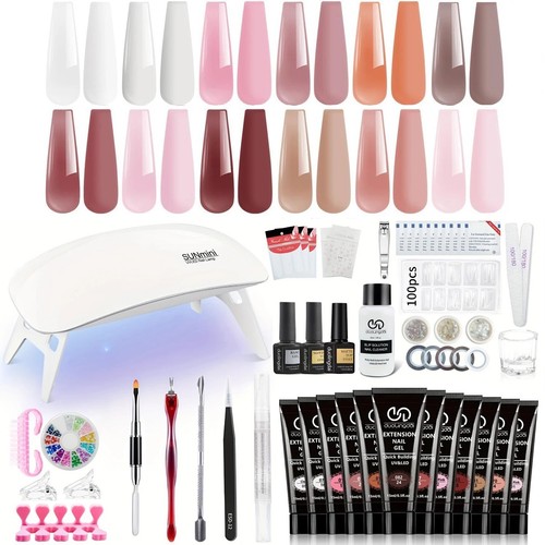 39pcs nail extension - nail, kit