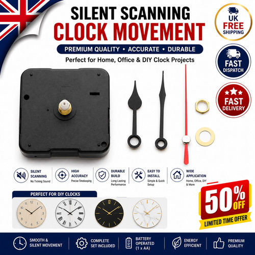 Quartz clock movement - quartz,