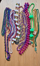 Genuine New Orleans Mardi Gras 28 Beaded Necklaces