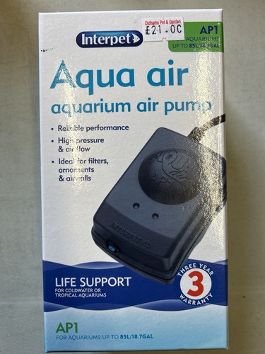 New interpet air pumps for - air,