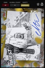 WWE TOPPS Finest 25 - Elton Prince Legendary Signature Card