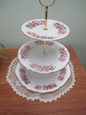 LOVELY COLCLOUGH CHINA  PLATED