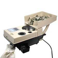 220V Electronic Automatic Coin Sorter Coin Counter Coin Counting Machine 2000PCS