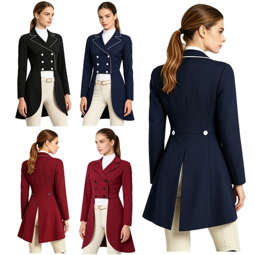 Women tailcoat notched - tailcoat,