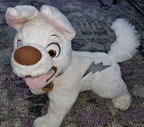 Disney bolt talking plush - talking, rare