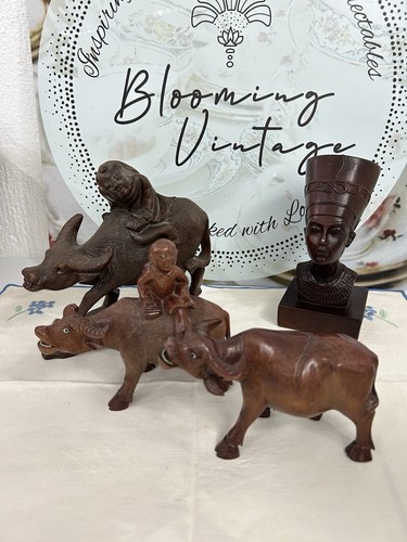 Vintage hand carved wooden - vintage,