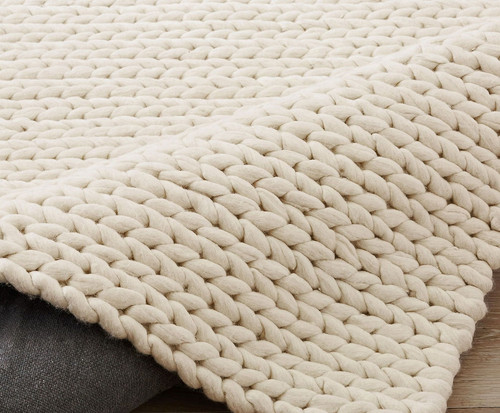 Handmade ivory beige - ivory, area