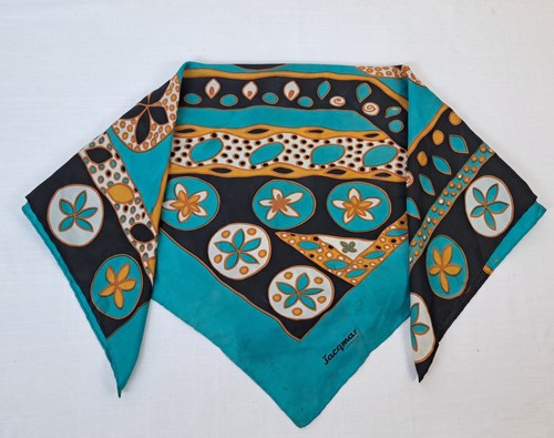 Vintage 1960s jacqmar silk - vintage,