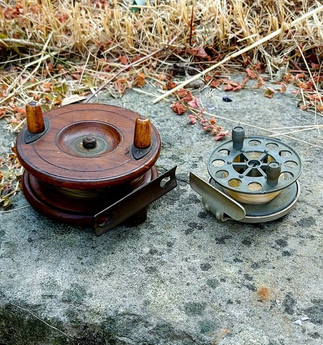 Pair vintage fly fishing - of,