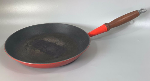 Creuset frying pan - le, red