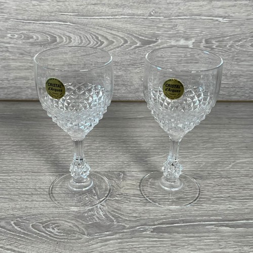 Cristal arques glasses pair - cristal, d'arques
