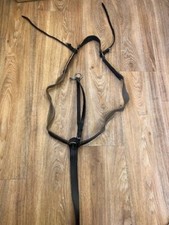 Brown leather breastplate full