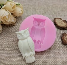 Halloween Owl Silicone Fondant Mould Icing Chocolate Sugar Craft Cake Mold