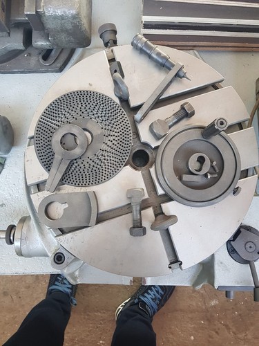 Rotary table and elliot - and,