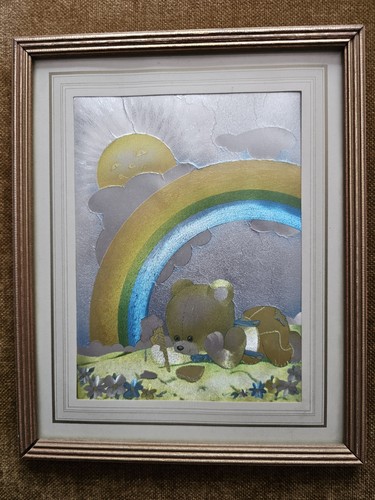 Vintage 80s dufex foil print - vintage,