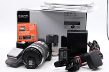 Sony NEX-5K Camera inc 18-55mm OSS Lens HVL-F7S Flash NEX 5 GREAT CONDITION