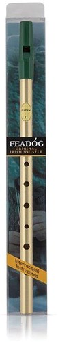 Feadog brass whistle pack - brass,