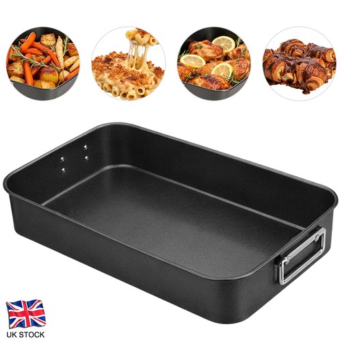 Non stick deep roasting tin - non-stick,