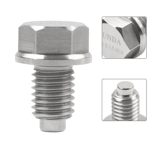 Magnetic oil drain plug - drain,