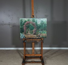 French Antique Wooden Artist