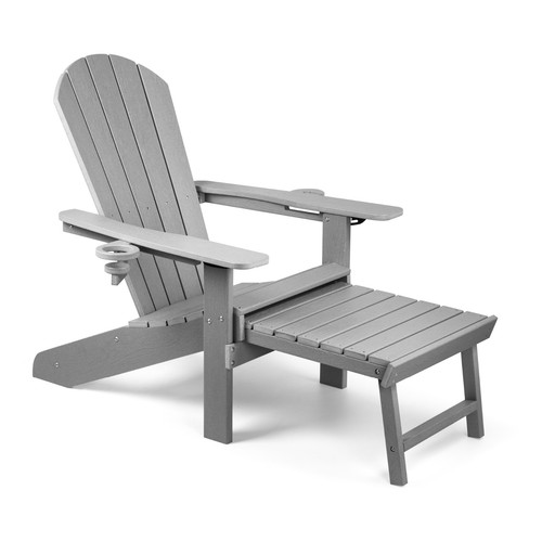 Grey adirondack garden - adirondack,