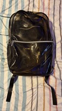 Clear Backpack with Black