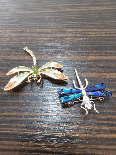 Vintage dragonfly brooch - , pin